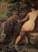Gustave Courbet The Source France oil painting artist